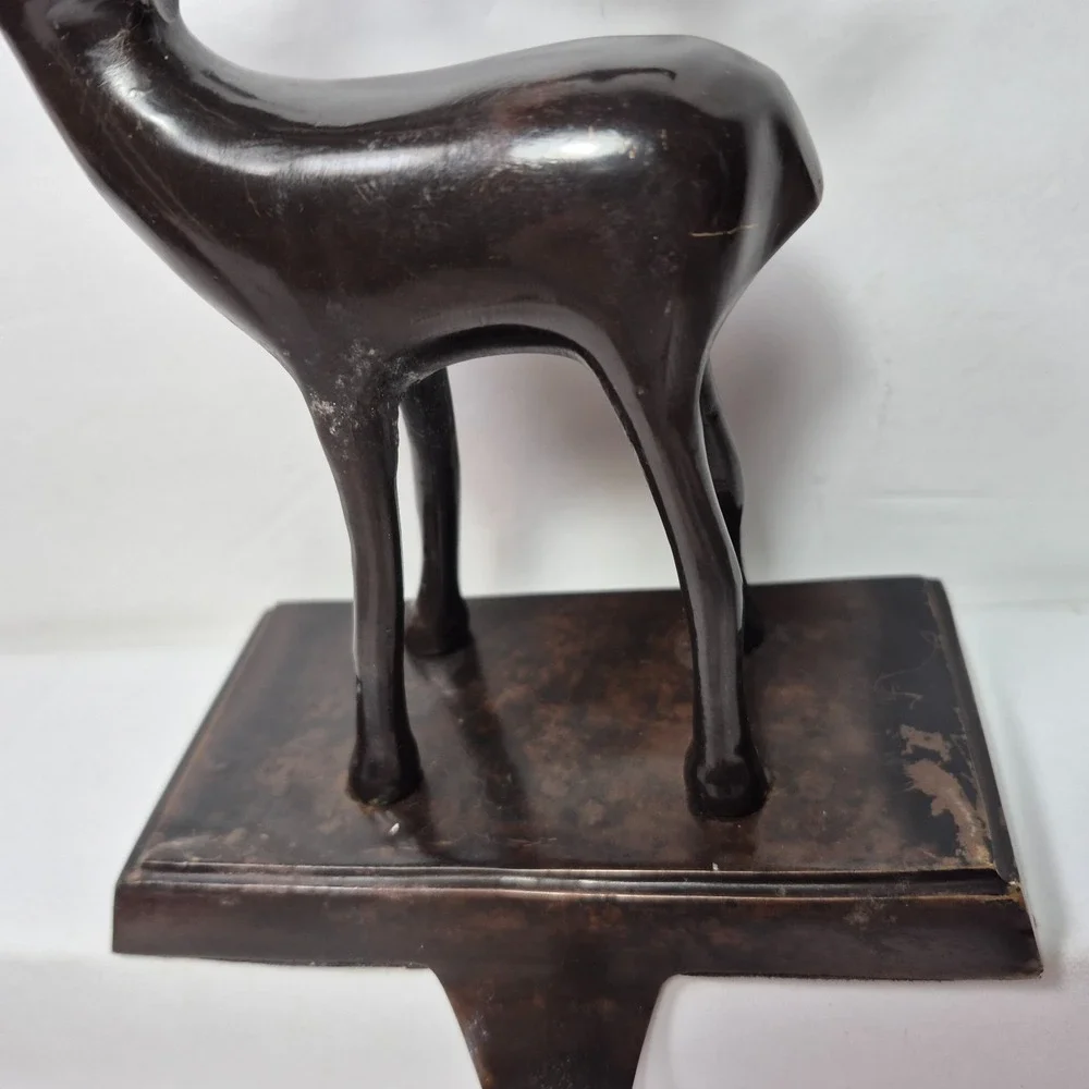 Heavy Cast Metal Buck Deer Stag 7